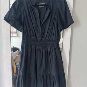 Anthropologie Black Mini Dress